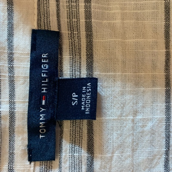Tommy Hilfiger Stripped Long Sleeve Button Down - Picture 3 of 3